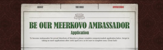 Meerkovo Ambassador